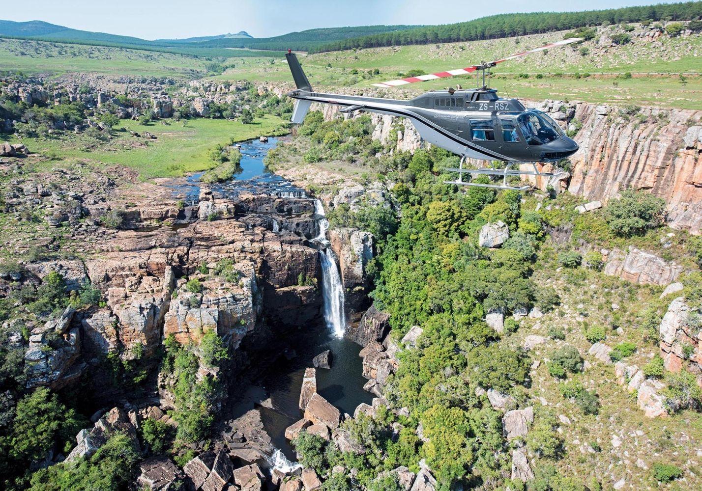 Lion Sands Helicopter Experience - Blyde River Canyon Fly Over