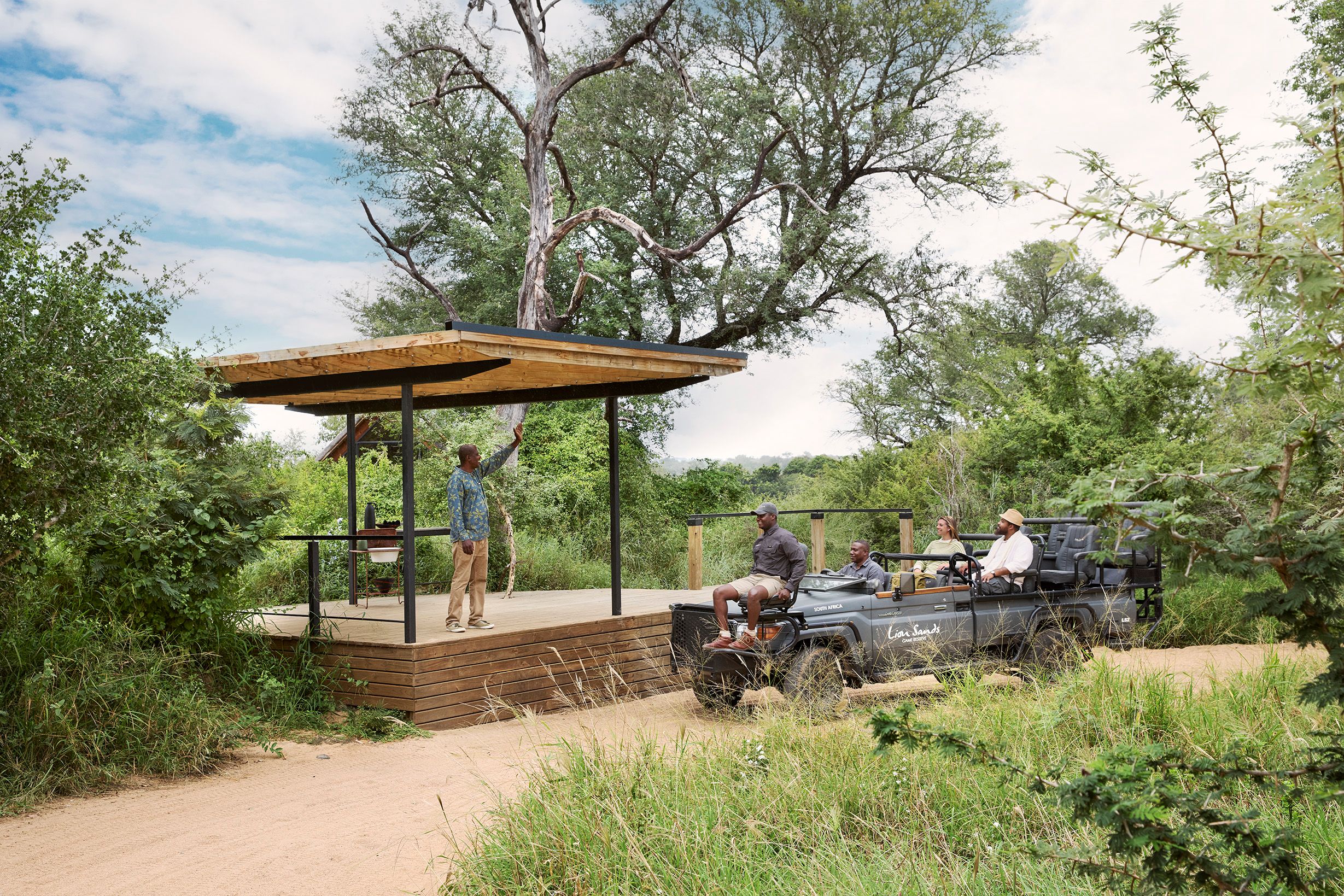 Lion Sands Fish Eagle Residence_Private Arrival_01