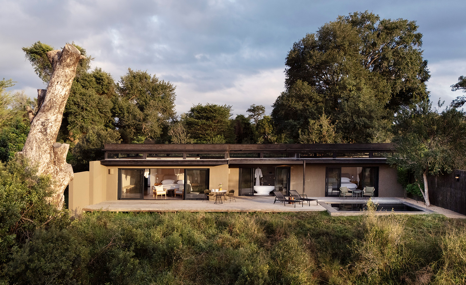 Lion Sands River Lodge_Family River Suite_ Exterior View_01