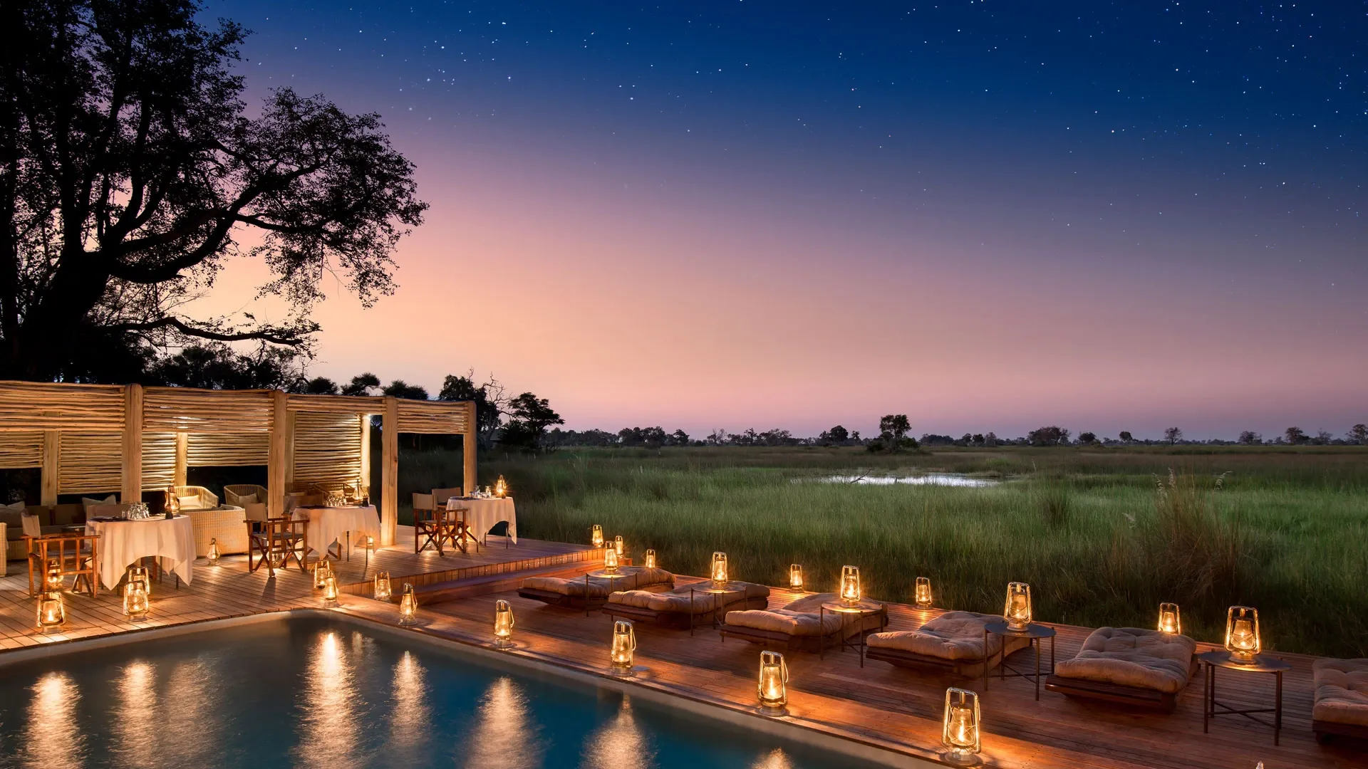 Fly to Okavango Delta - Nxabega Tented Camp